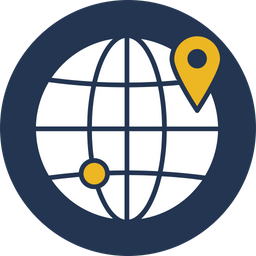 Global Location  Icon