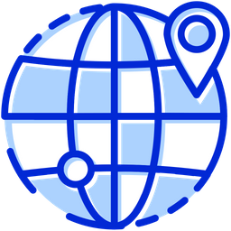 Global Location  Icon