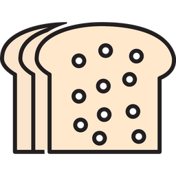 Bread Slices  Icon