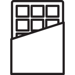 Schokoladenriegel  Symbol