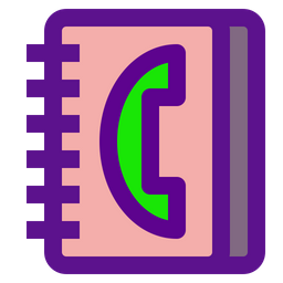 Contact Book  Icon