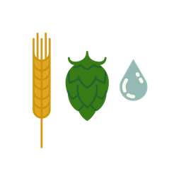 Wheat And Hop  Icon