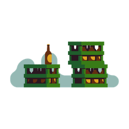 Beer Bottle Box  Icon