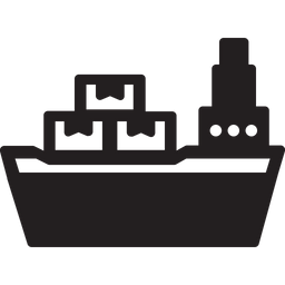 Frachtschiff  Symbol