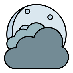 Noite Nublada  Ícone