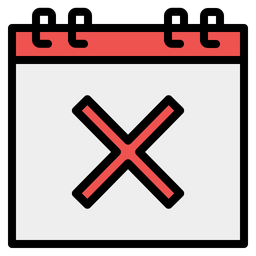 Cancel Event  Icon