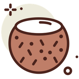 Coconut  Icon