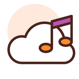 Cloud Music  Icon