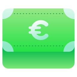 Euro-Geld  Symbol