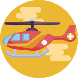 Emergency Aircraft  Icon