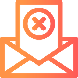 Delete Email  Icon