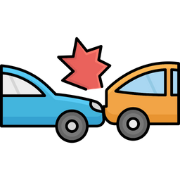 Car Accident Collision  Icon