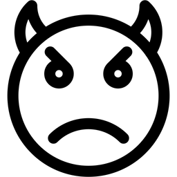 Wütender Teufel  Symbol