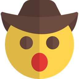 Erstaunt Cowboy  Symbol