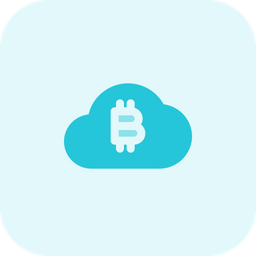 Bitcoin Cloud  Icon