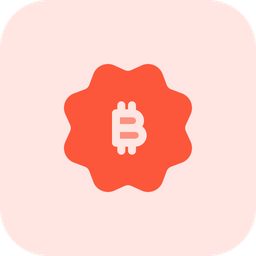 Badge Bitcoin  Icon