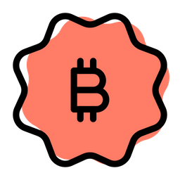 Emblema bitcoin  Ícone