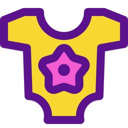 Babykleidung  Symbol