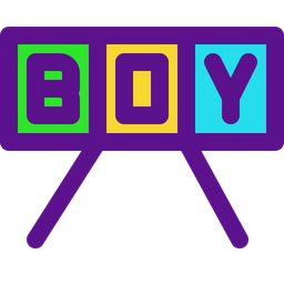 Boy Announce  Icon