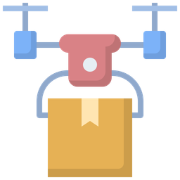 Livraison par drone  Icône