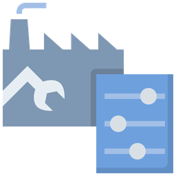 Contrôle de l'industrie  Icône