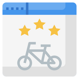 Online Bicycle Booking  Icon