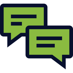 Chat-Konversation  Symbol