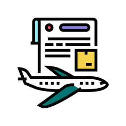 Airplane Transportation  Icon