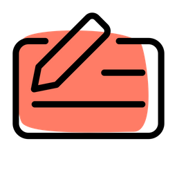 Cheque Write  Icon