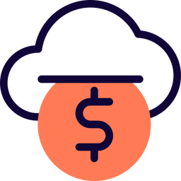 Cloud Dollar  Icon