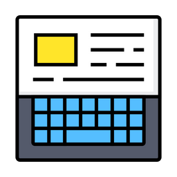 Content Typing  Icon