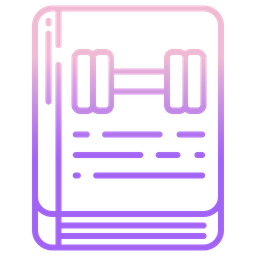 Fitness-Buch  Symbol