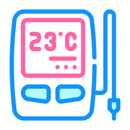 Digital Thermometer  Icon