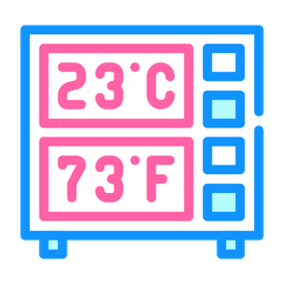 Digital Thermometer  Icon