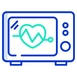 Cardiogram Machine  Icon