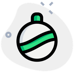 Bauble Ball Ornament  Icon