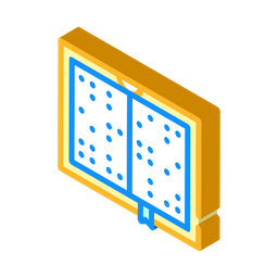 Libro braille  Icono