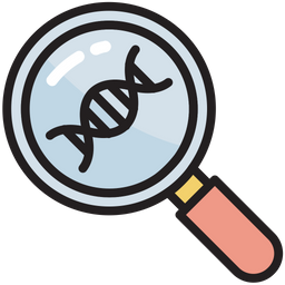 DNA Magnifier  Icon