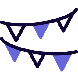 Bunting  Icon