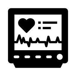 Cardiogram Monitor  Icon