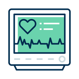 Cardiogram Monitor  Icon