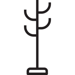 Kleiderablage  Symbol