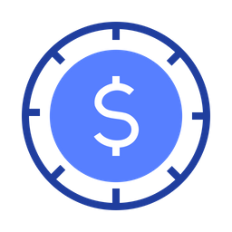 Dollar Coin  Icon