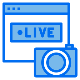 Live Stream  Icon