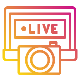 Live Stream  Icon