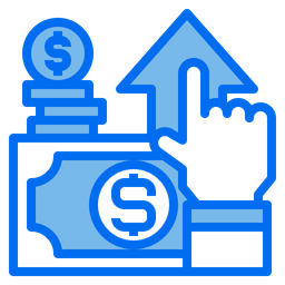 Aumento do dólar  Ícone