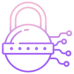 Digital Security  Icon