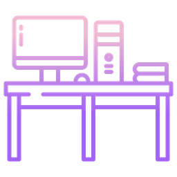 Computer Table  Icon