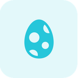 Dots Decoration Egg  Icon