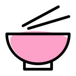 Bowl Chopsticks  Icon